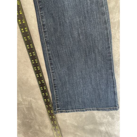 Signature Levi Strauss Blue Jeans Womens 32 x 34 Bootcut Mid-Rise Medium Wash - Picture 6 of 10